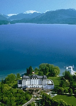 Das Hotel L' Impérial Palace in Annecy, Gesamtansicht